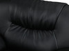 Modern Leather Upholstered Sofa and Loveseat in Black / 405-BLACK-2PC