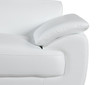 Modern Leather Upholstered Recliner Sofa Set in White / 4571-WHITE