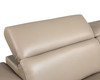 38" Modern Genuine Italian Leather Chair in Beige / 692-BEIGE-CH
