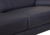 Genuine Italian Leather Upholstered Sofa Set / 727-NAVY