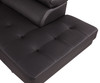 Leather Aire Sectional with Right Arm Facing / 8136-BROWN-RAF