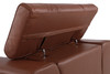 Modern Genuine Italian Leather Upholstered Sofa / 903-CAMEL-S