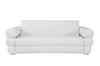 Modern Genuine Italian Leather Upholstered Sofa Set / 904-WHITE