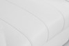 Modern Genuine Italian Leather Upholstered Sofa / 904-WHITE-S