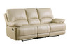 Transitional Leather Air Sofa Set / 9345-BEIGE