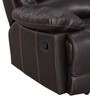 Transitional Leather Air Upholstered Sofa Set / 9345-BROWN