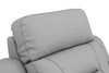 Modern Leather Air Upholstered Loveseat / 9408-GRAY-L