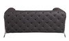 2-Piece Genuine Italian Leather Sofa & Loveseat / 970-BROWN-2PC