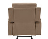 Transitional Microfiber Fabric Chair / 9760-BEIGE-CH