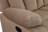 Transitional Microfiber Fabric Chair / 9760-BEIGE-CH