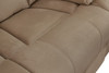 Transitional Microfiber Fabric Sofa / 9760-BEIGE-S