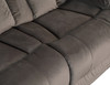 Transitional Microfiber Fabric Sofa and Loveseat / 9760-BROWN-2PC