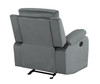 Transitional Microfiber Fabric Chair / 9760-GRAY-CH
