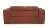 Genuine Leather Power Reclining Sofa Set / 9762-CAMEL