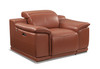 Genuine Leather Power Reclining Sofa Set / 9762-CAMEL