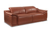 Genuine Leather Power Reclining Sofa Set / 9762-CAMEL