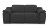 Genuine Leather Power Reclining Sofa Set / 9762-DARK_GRAY