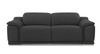 Genuine Italian Leather Power Reclining Sofa / 9762-DARK_GRAY-S