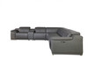 7-Piece 1 Console 3-Power Reclining Leather Sectional / 9762-GRAY-3PWR-7PC