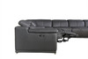 8-Piece 2-Console 3-Power Reclining Leather Sectional / 9762-GRAY-3PWR-8PC