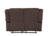 Microfiber Fabric Upholstered Sofa Set / 9824-BROWN