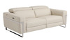Italian Leather Sofa Set with Power Recliner / 990-BEIGE