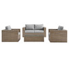 Convene Outdoor Patio 4-Piece Furniture Set / EEI-6328