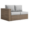 Convene Outdoor Patio Sectional Sofa and Ottoman Set / EEI-6332