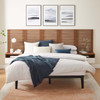 Render Wall Mount Queen Headboard and Modern Nightstands / MOD-7113