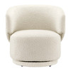 Celestia Boucle Fabric Swivel Chair / EEI-6357