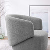 Celestia Boucle Fabric Swivel Chair / EEI-6357