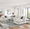 Commix 7-Piece Down Filled Overstuffed Boucle Sectional Sofa / EEI-6370