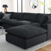 Commix Down Filled Overstuffed Boucle 7-Piece Sectional Sofa / EEI-6370