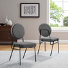 Craft Upholstered Fabric Dining Side Chairs - Set of 2 / EEI-6582