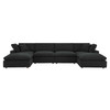 Commix Down Filled Overstuffed Boucle 6-Piece Sectional Sofa / EEI-6366