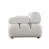 Paloma 2PC Modular 74 Inch Sofa in Light Cream Velvet / PALOMA1LC1RCCM