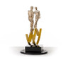 SZ0241 Modern Bronze Acrobats-Tightrope Sculpture / VGTHSZ0241-BRZ