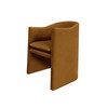 Modrest Danube - Modern Burnt Orange Fabric Dining Chair / VGEUMC-9704CH-A-ORG