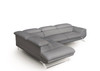 Divani Casa Seth - Modern Dark Grey Leather Left Facing Sectional Sofa / VGBNS-9220-DKGRY-LAF