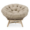 Renava Moon - Outdoor Beige Lounge Chair / VGATRABD-153