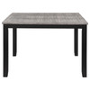 Elodie 5-piece Counter Height Dining Table Set with Extension Leaf Grey and Black / CS-121228-S5