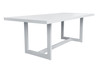 Renava Wake + Kayak - Modern Outdoor Off-White Dining Table Set / VGGE-WAKE-KAYAK-DT-SET-WHT