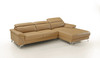 Divani Casa Sura - Modern Camel Leather Right Facing Sectional Sofa / VGBNS-1812-CML-RAF