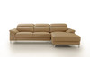 Divani Casa Sura - Modern Camel Leather Right Facing Sectional Sofa / VGBNS-1812-CML-RAF