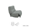 Divani Casa Basil - Modern Grey Fabric Large Electric Recliner Chair / VGSX-22056-RCLNR-LRG-SLATE