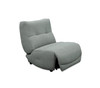 Divani Casa Basil - Modern Grey Fabric Small Electric Recliner Chair / VGSX-22056-RCLNR-SML-SLATE