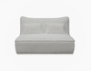 Divani Casa Racine - Modern White Fabric Modular Sectional Sofa / VGSX-FF22054-WHT