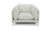 Divani Casa Harvest - Modern White Full Leather Sofa Set / VGKKKF2627-L2927-SET