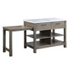 Feivel Kitchen Island W/Pull Out Table / DN00307