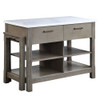 Feivel Kitchen Island W/Pull Out Table / DN00307